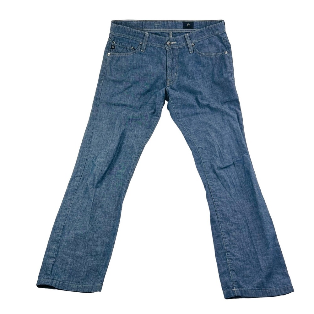 Adriano Goldschmied AG Blue The Tellis Modern Slim 5 Pocket‎ Cotton Jeans 30X30